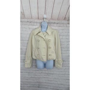 Polo Jeans vintage ivory RARE Jacket size small